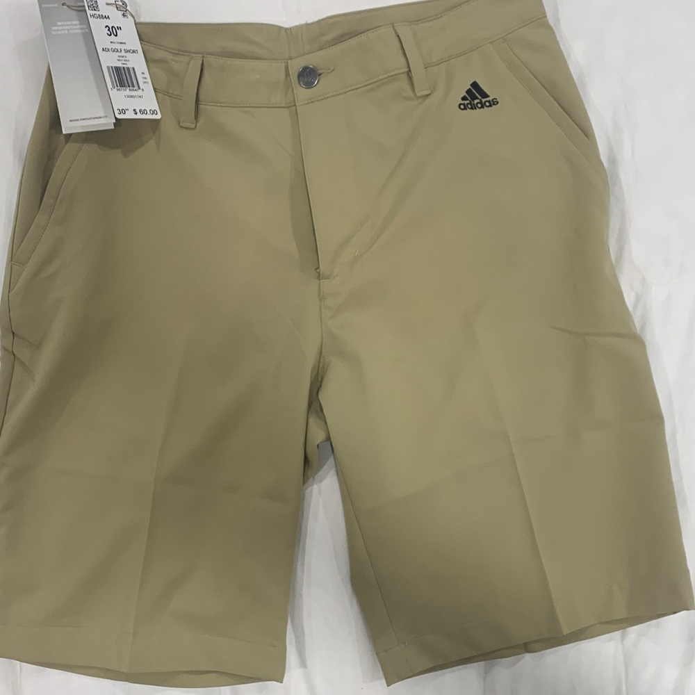 Adidas Men's Khaki ADI Golf Shorts